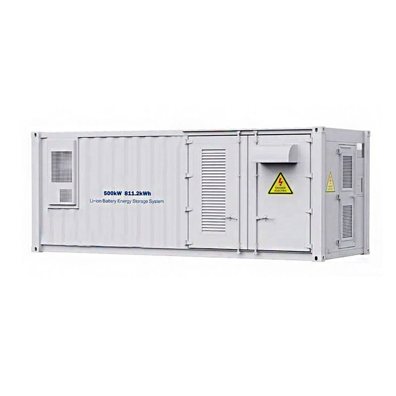 1つのESSのエネルギー蓄積 システム容器500kW 100ah LFPのリチウム イオン隣酸塩電池のすべて