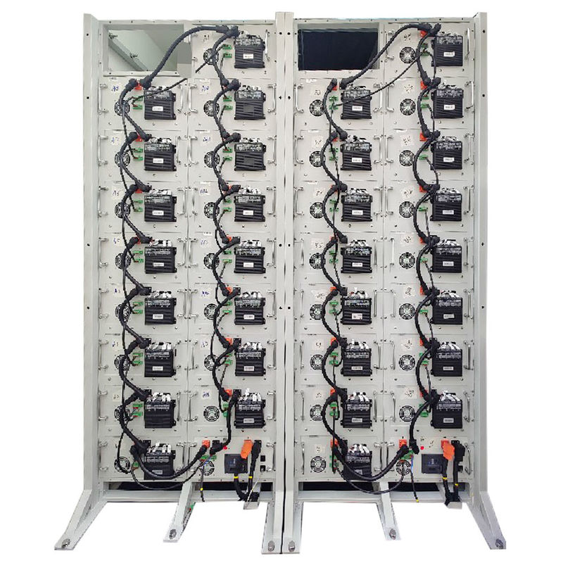 6000kwh Lifepo4 UPS電池340ah 400vac 18の平行キャビネットが付いている深い周期のリチウム イオン電池