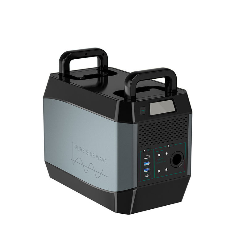 キャンプのための1000w再充電可能な携帯用動力火車Lifepo4の電池の太陽貯蔵