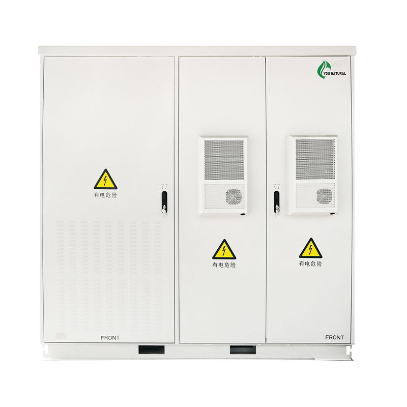 小規模の産業商業BESS電池の収納キャビネット30kw 60kwhのリチウム イオン隣酸塩電池