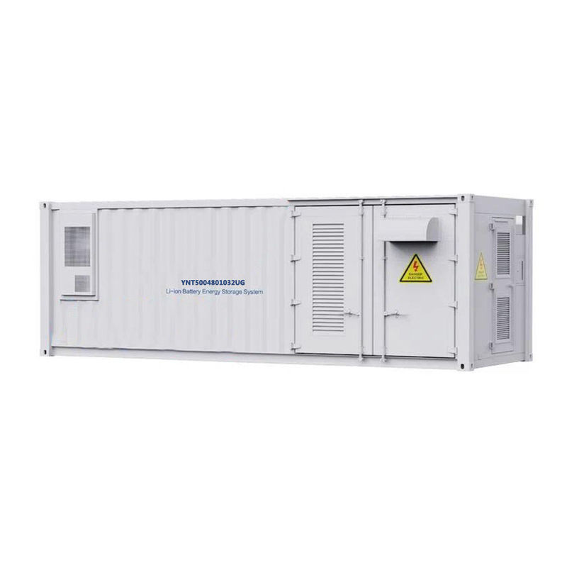 UL 20ftの容器ESSの解決の容器のエネルギー蓄積 システム51.2v 500kw LiFePo4電池エネルギー格子