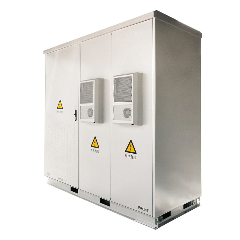 280ah太陽電池の収納キャビネット100kW 200kWhのリチウム イオン電池の収納キャビネット