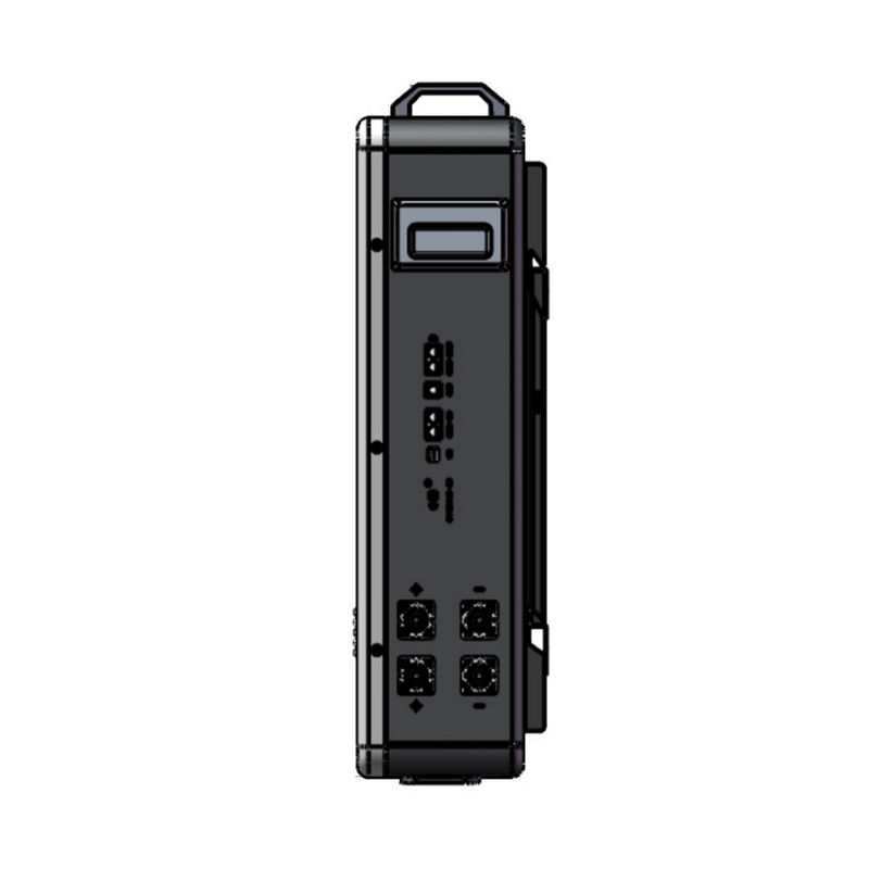 25.6v 200ah Photovoltaのエネルギー蓄積Lifepo4電池5120whの壁の台紙のリチウム電池