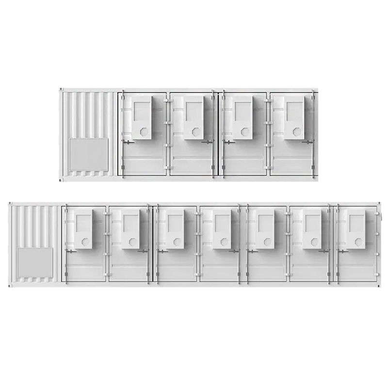 3MWH コンテナ エネルギー貯蔵システム ソーラー 1000kW / 3870kWh リチウム鉄リン酸電池を統合
