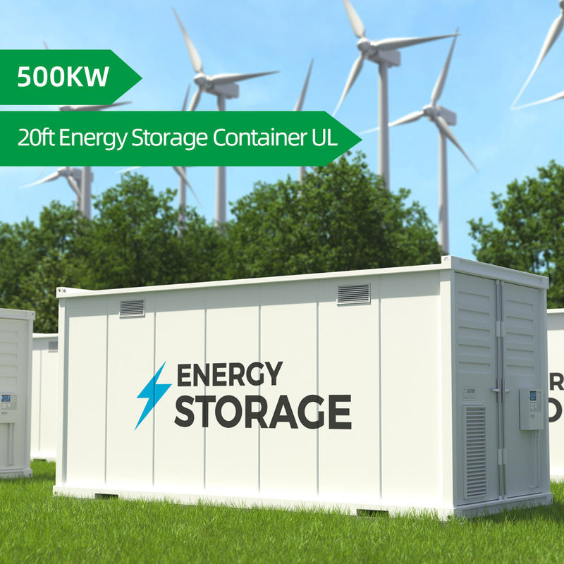コンテナ バッテリー エネルギー 貯蔵システム 500kwh 20フィート リチウム バッテリー 電源 貯蔵 コンテナ