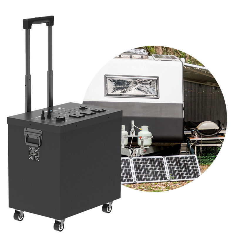 2500w 屋外ポータブル発電所 Lifepo4 バッテリーバックアップ 太陽光発電機 純正弦波インバーター