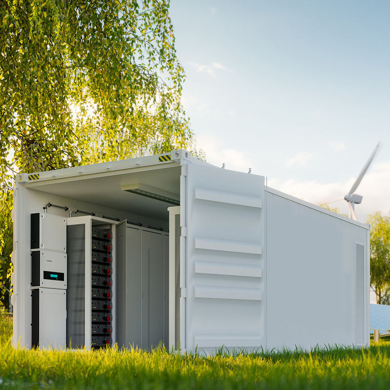 Lifepo4 Bess 商業用エネルギー貯蔵システム 5フィート 太陽電池 貯蔵容器 電力発電所