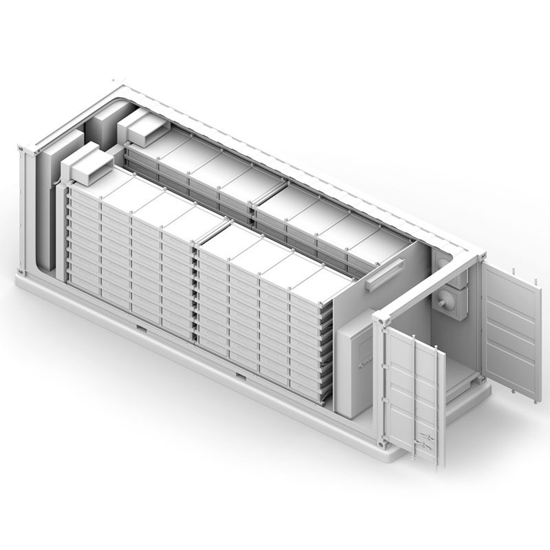 高電圧 500KW 1mwh 太陽電池 エネルギー貯蔵システム 産業用 1MW コンテナ BESS 商業用 コンテナ