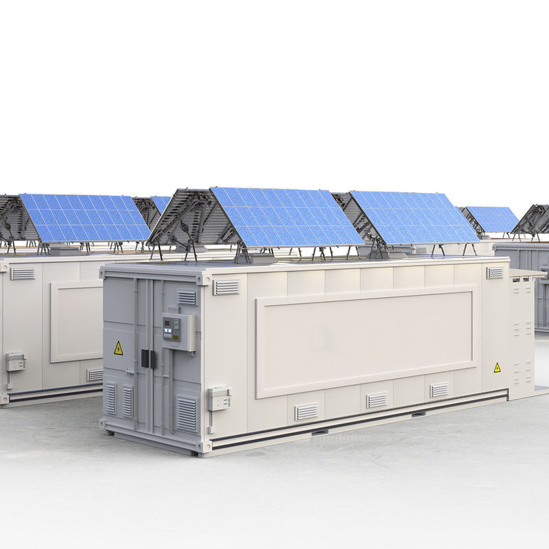 大規模な商用および産業用太陽光発電貯蔵容器 300kwhから10mwh容器 バッテリー ESS